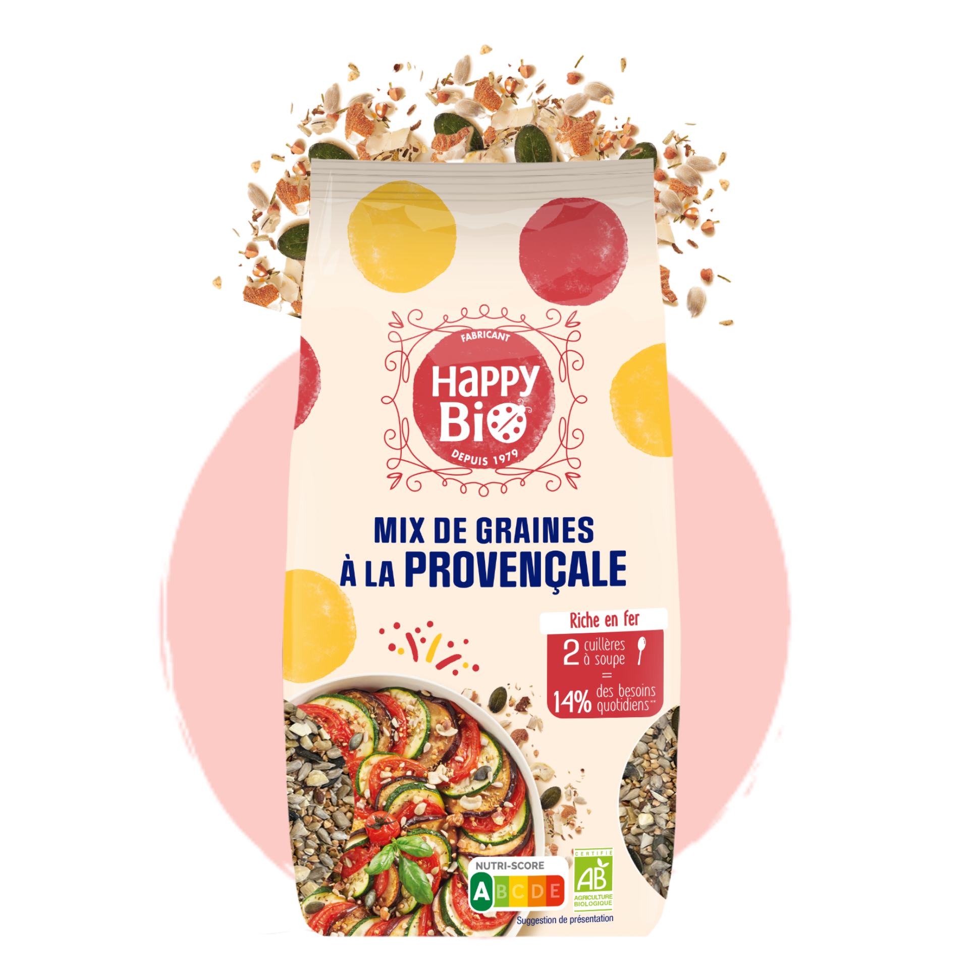 Mix de graines à la provençale Happy Bio