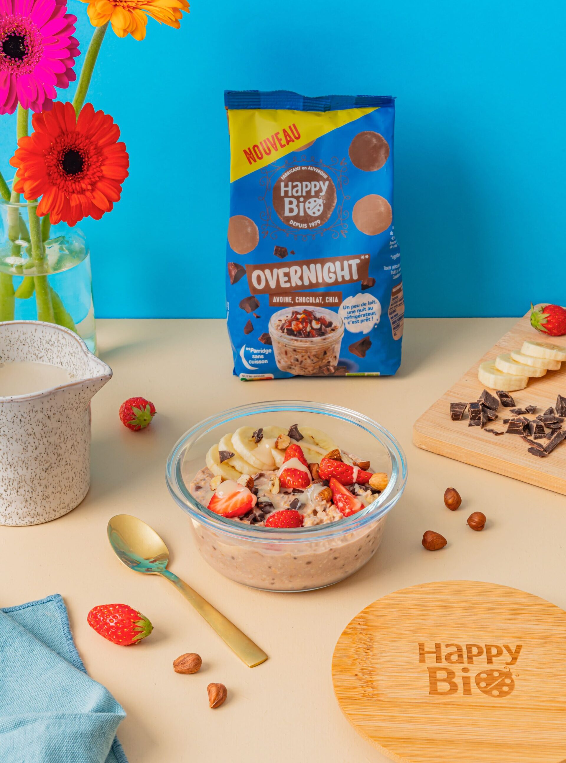 Recette Overnight Chocolat Happy Bio
