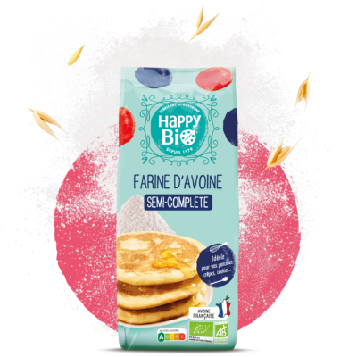 farine d'avoine semi complete happybio