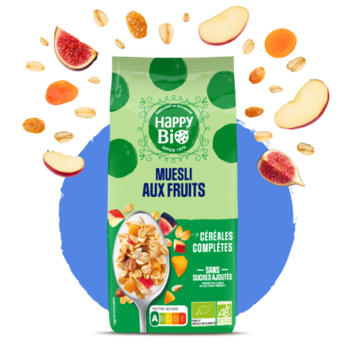 Muesli aux fruits Happy Bio