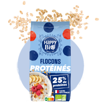 Flocons protéinés Happy Bio