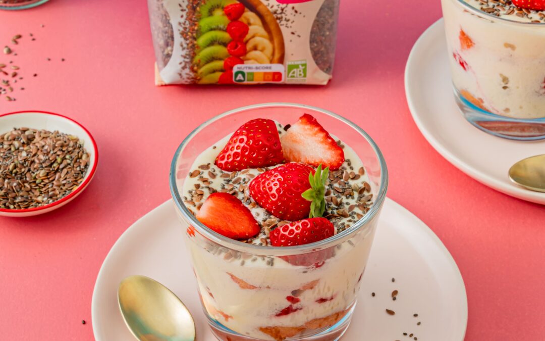 Tiramisu aux fraises