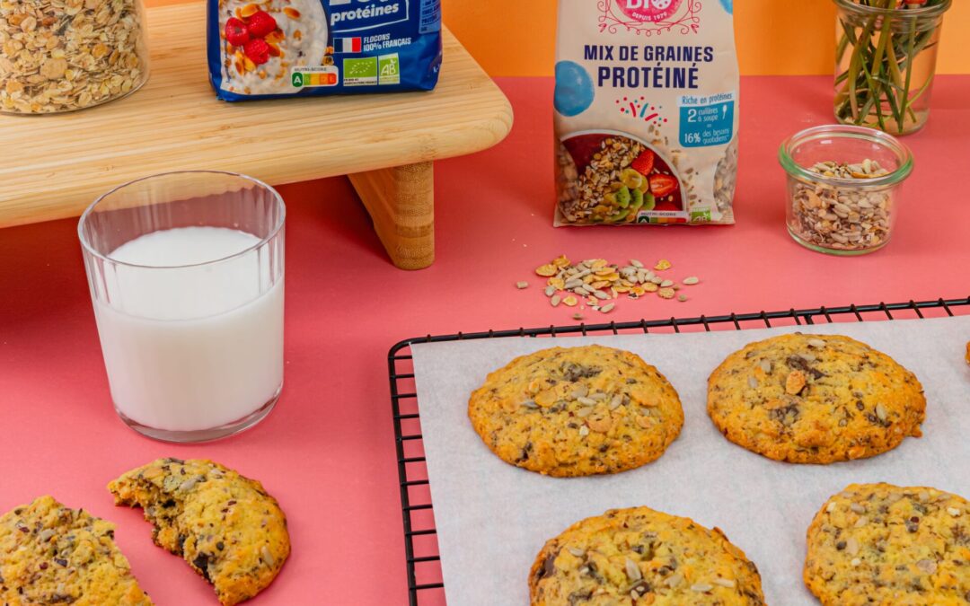 Cookies hyper protéinés