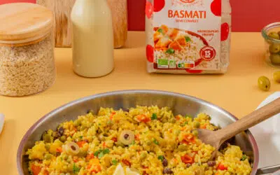 Paella végétarienne Happy Bio