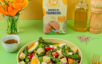 Salade croquante aux asperges Happy Bio