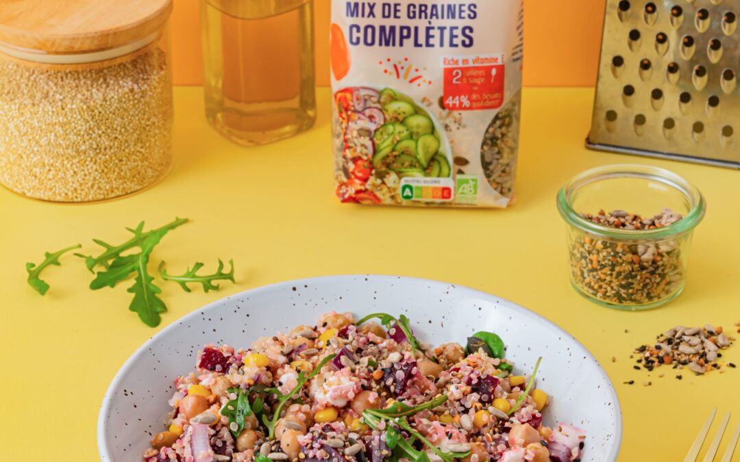 Salade de quinoa et betterave