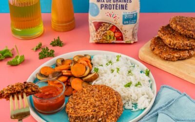 Galettes végétariennes protéinées Happy Bio